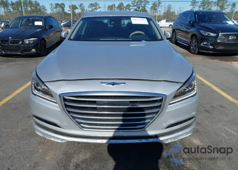 2017 Genesis G80 Premium/Ultimate z USA, uszkodzony, nr VIN KMHGN4JE1HU177139